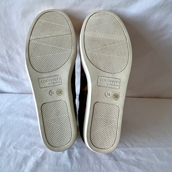 Coconuts by Matisse, "Lure", Tan and Black, Cheetah, Leather & Fur, Sz. 10, EUC - Picture 9 of 11